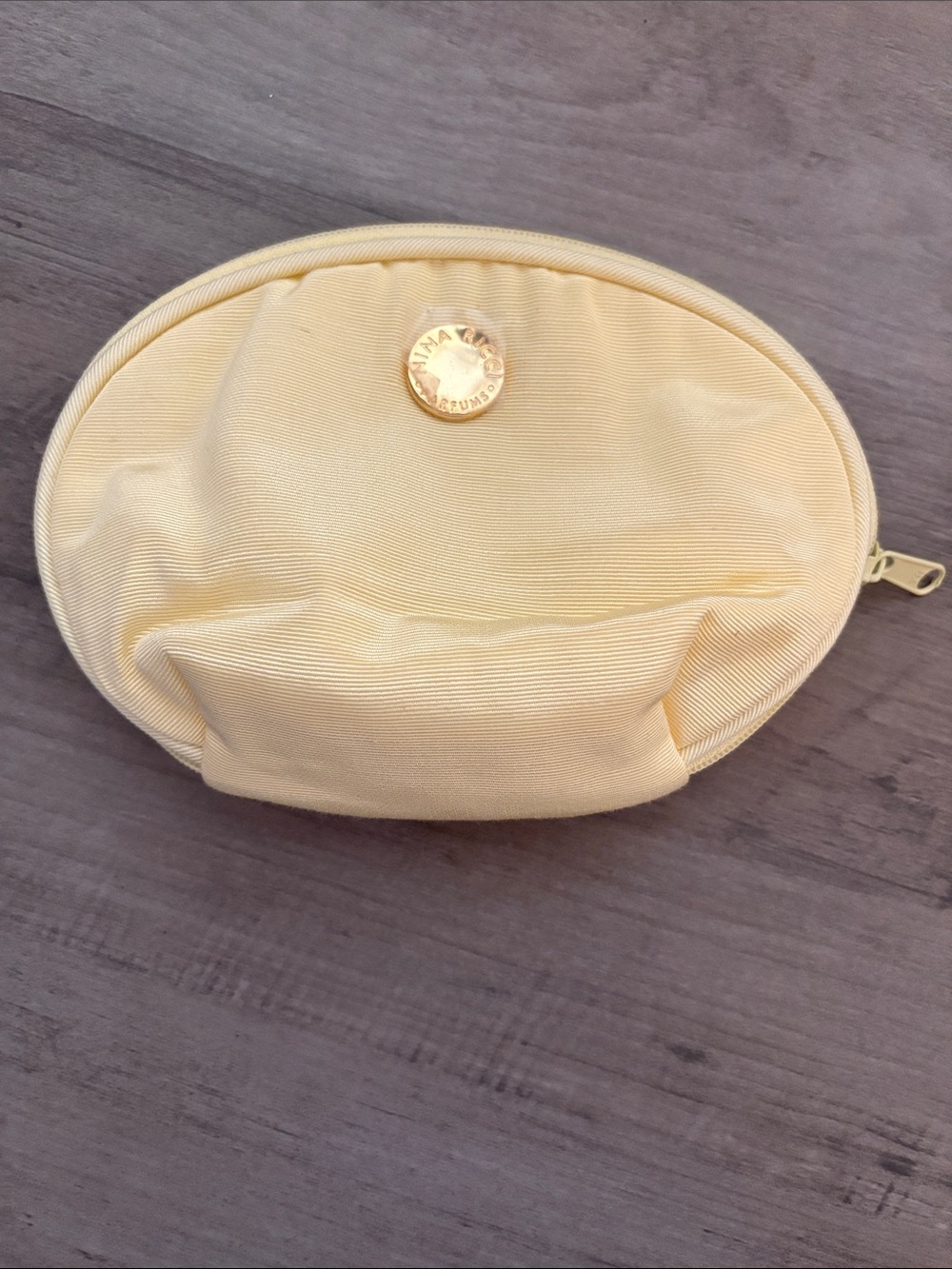Yellow Cosmetic Pouch